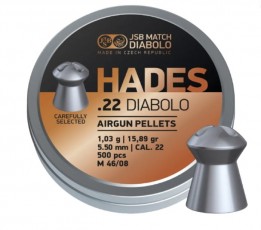 Пули пневматические JSB Hades Diabolo 5,5 мм, 1,03 г (500 штук)
