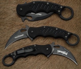 Нож керамбит fox knives black