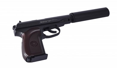 Пистолет Stalker SAPS Spring ПМ + ПБС, кал.6мм