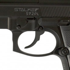 Пистолет пневматический Stalker S92PL 4,5 мм (аналог Beretta 92) + 10 баллонов CO2