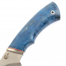 Нож кузница Семина Разделочный, D2, дюраль, карельская береза