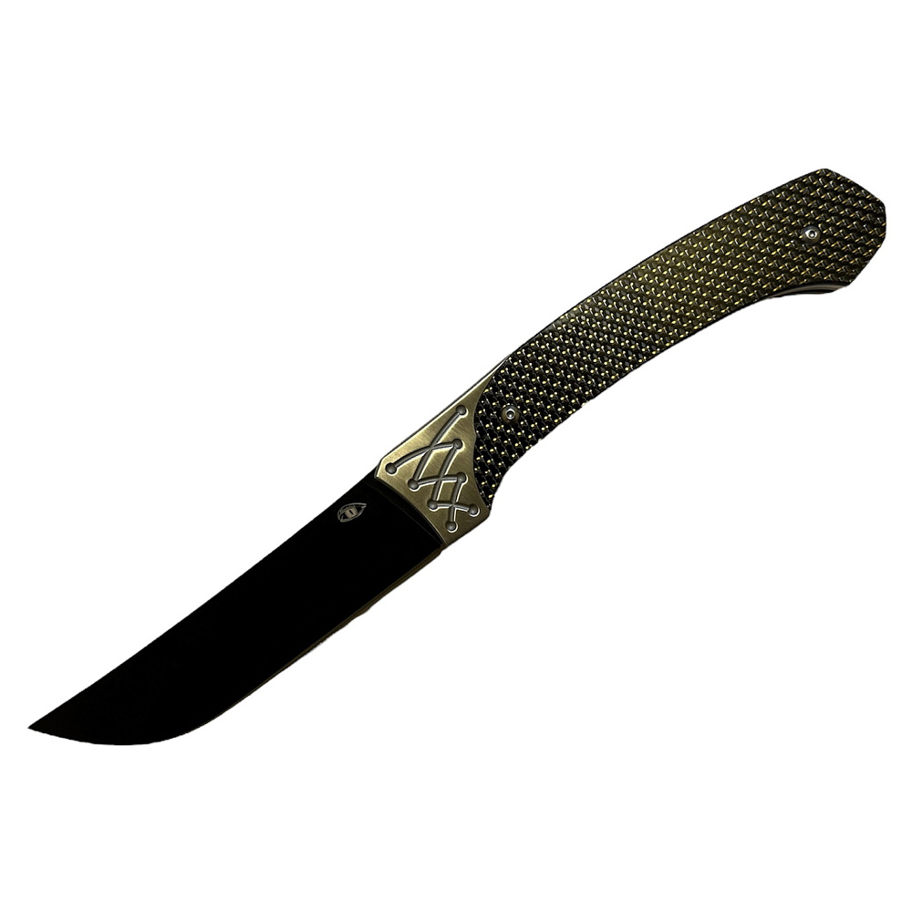 Нож складной Reptilian Пчак-1 yellow