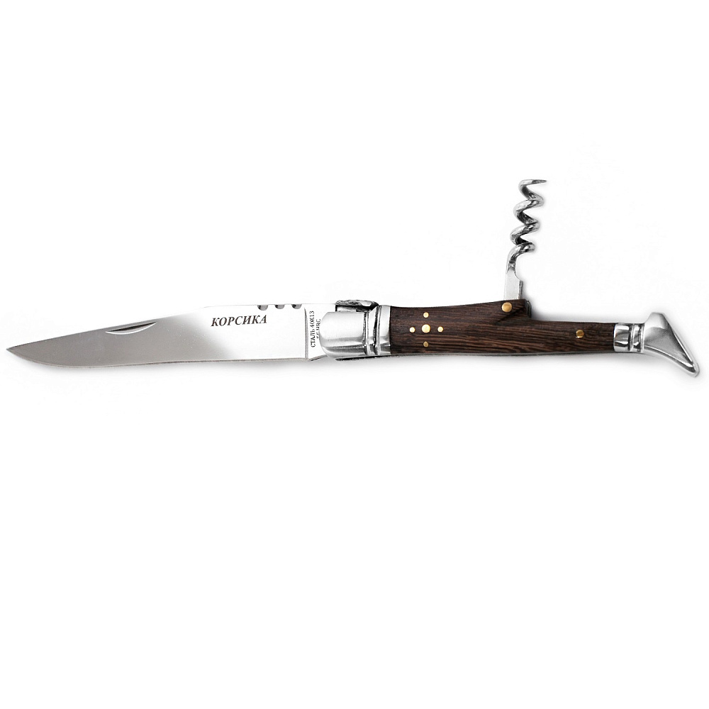 Нож складной Pirat F17K-P Корсика со штопором