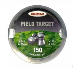 Пули пневматические Люман "Fileld Target" 2,15гр. 6,35мм (150шт.)