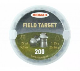Пули пневматические Люман "Fileld Target" 1,65гр. 5,5мм (200шт.)