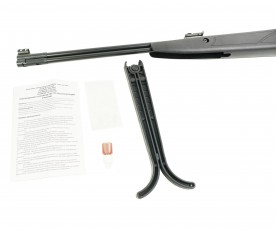 Винтовка пневматическая EKOI MAJOR-F ES 450 Black, кал. 4,5 мм (подствольный взвод)