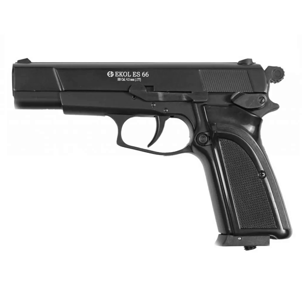 Пистолет пневматический EKOL ES 66 Black (металл) 4,5 мм