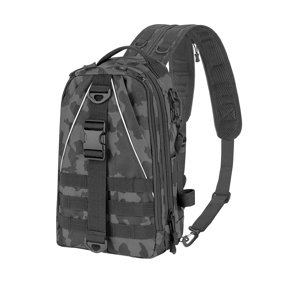 Рюкзак тактический Black Camouflage 20x13x36 см, 20 л (BS2088) waterproof Oxford