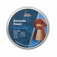 Пули пневматические "H&N" Barakuda Power 5.5 мм (200 шт) 1,37 гр