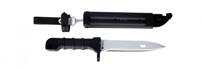 Штык Нож НС-АК (6Х5) черный армейский