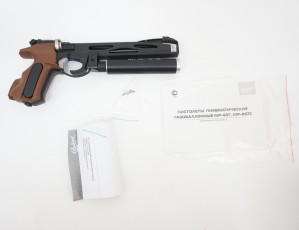 Пневматический пистолет МР-657-03 (PCP)