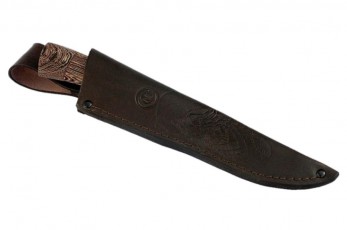 Нож Осетр, кован. 95х18, венге, литье(Ворсма)