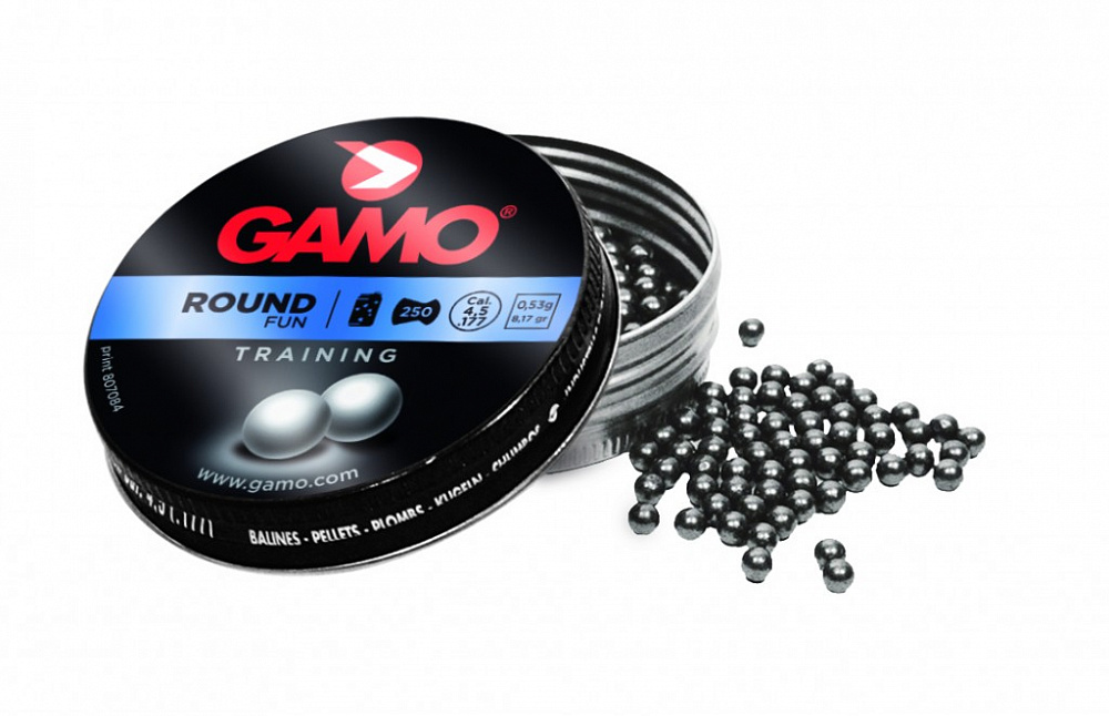Пуля пневм. "Gamo Round", кал. 4,5 мм. (250 шт.)