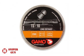 Пуля пневм. "Gamo TS-10", кал. 4,5 мм., 10,5 гран 0,68 гр. (200 шт.)