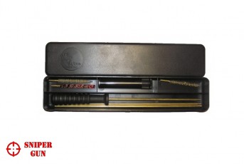 Набор для чистки винтовок Rotchi в пластиковом пенале, 6,35 мм
