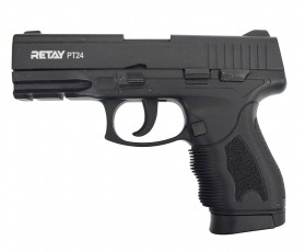 Пистолет охолощенный PT24, (Taurus), full-auto, черный, кал. 9mm. P.A.K
