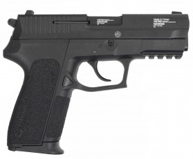 Пистолет охолощенный S2022, (Sig Sauer), черный, кал. 9mm. P.A.K