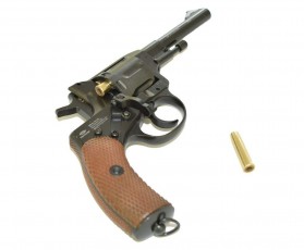 Пневматический револьвер Gletcher NGT R Black (Наган)