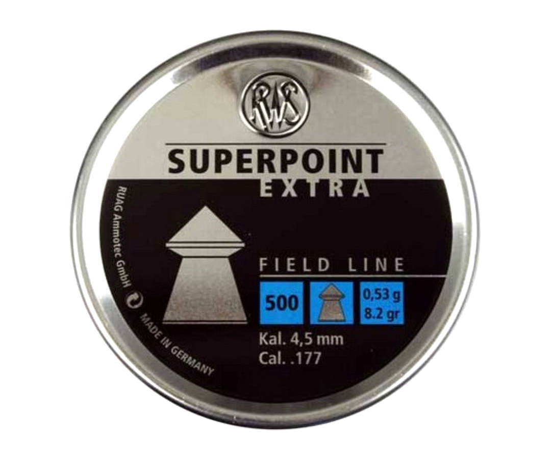 Пуля пневматическая RWS Superpoint Extra 4.5 mm 0.54 гр. (500 шт.)