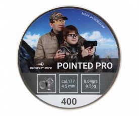 Пули Borner "Pointed Pro", кал. 4,5 (400 шт.) 0,56гр.