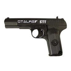 Пистолет пневматический Stalker STT (ТТ) 4,5 мм + 10 баллонов CO2
